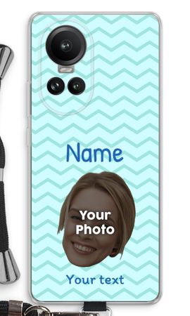 Personalized Face - Stripes Pattern