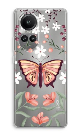 Butterfly in a floral world