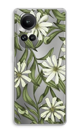 White flower pattern