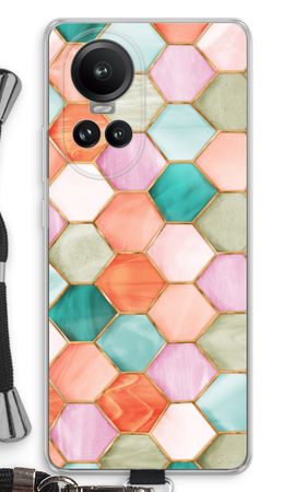 Hexagons in stained glass