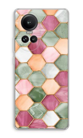 Hexagons in stained glass