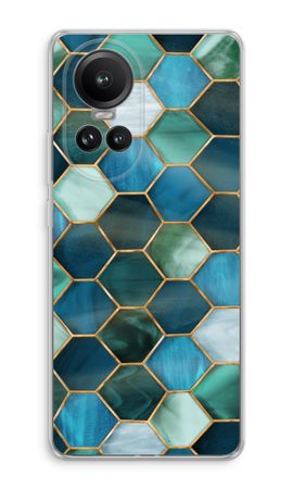 Hexagons in stained glass