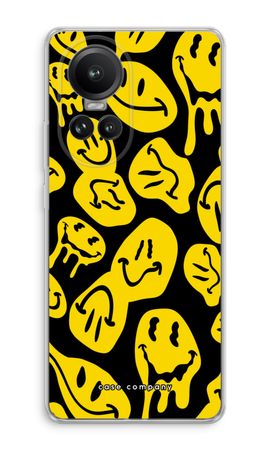 Melting smiley - Yellow