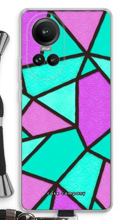 Glas in lood - Paars