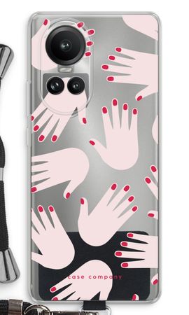 Hands pink