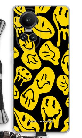 Smeltende smiley - Geel