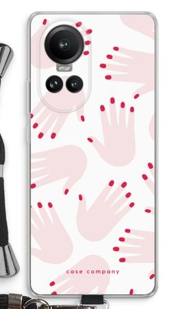 Hands pink