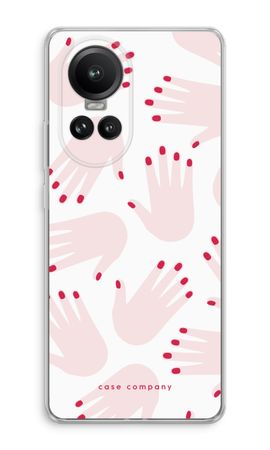 Hands pink
