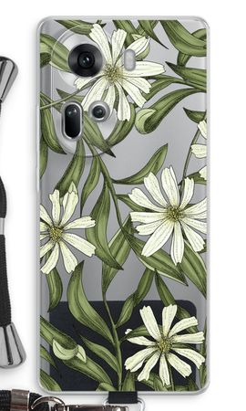 White flower pattern