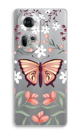 Butterfly in a floral world