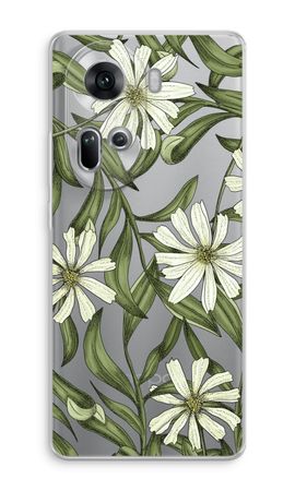 White flower pattern