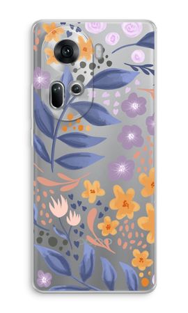 Flowers with blue leaves