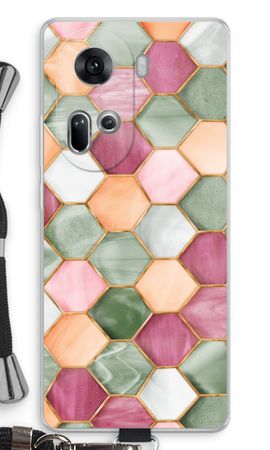 Hexagons in stained glass