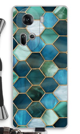 Hexagons in stained glass