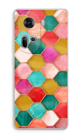 Hexagons in stained glass