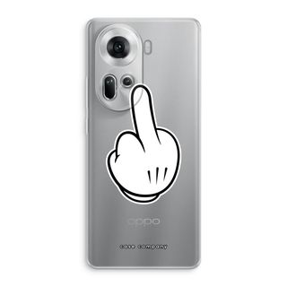 Middle finger white