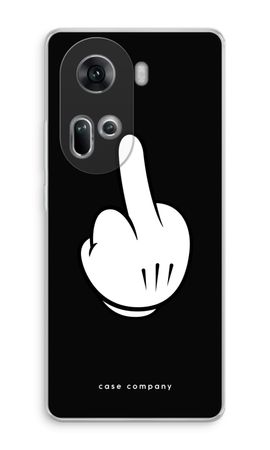 Middle finger black