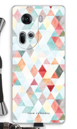 Coloured triangles pastel