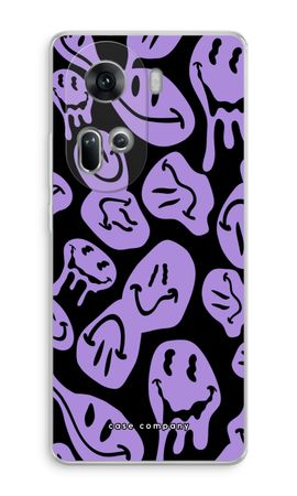 Melting Smiley - Purple