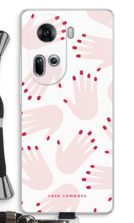 Hands pink