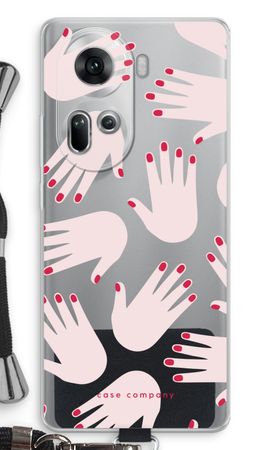 Hands pink