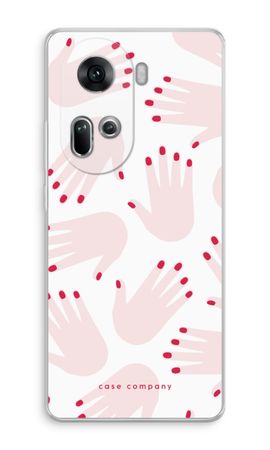 Hands pink