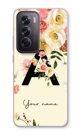 Flirty Flowers Monogram