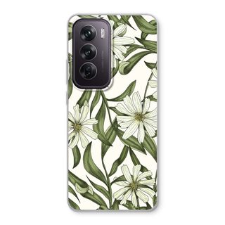 White flower pattern