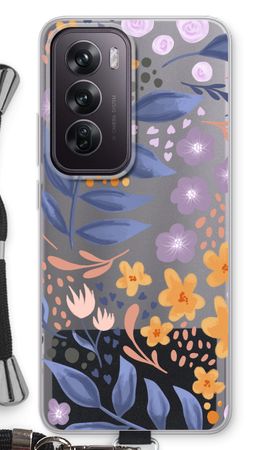 Flowers with blue leaves