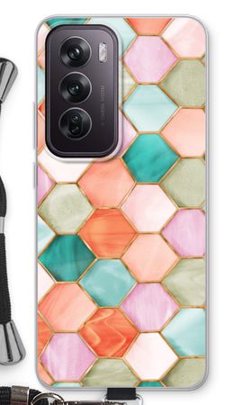 Hexagons in stained glass