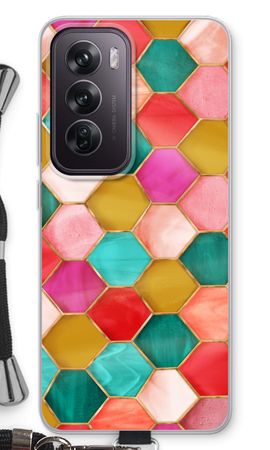 Hexagons in stained glass