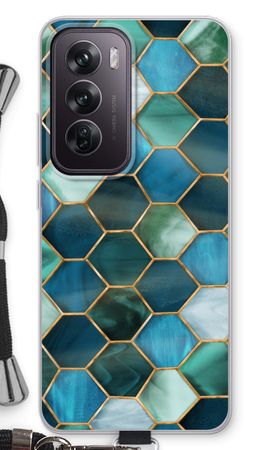 Hexagons in stained glass