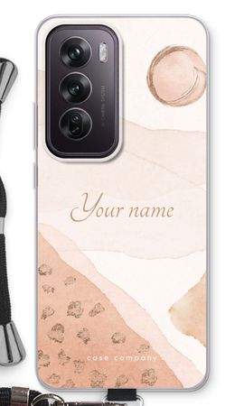 Gold Spots Namecase - Blush