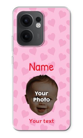 Personalized Face - Hearts N°2