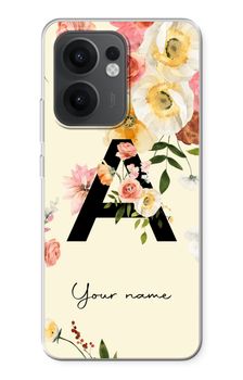 Flirty Flowers Monogram