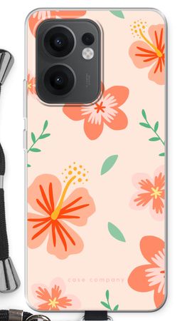 Tropical Pink Flowers