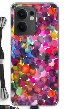 Överlappande akvarellprickar