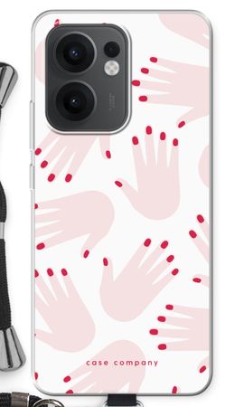 Hands pink