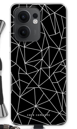 Geometric lines white