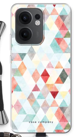 Coloured triangles pastel