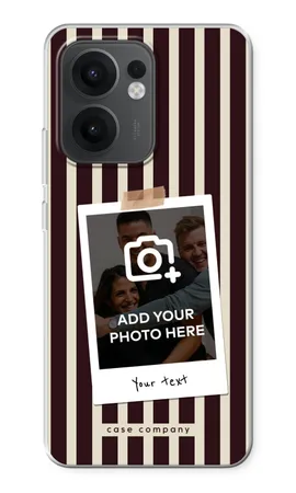 Polaroid - Retro, Oppo Reno13 F mykt deksel