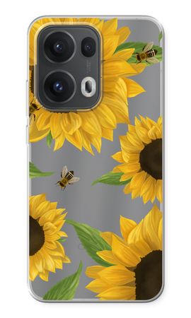 Sunflower and bees