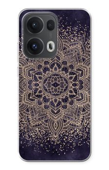 Mandala boho doré