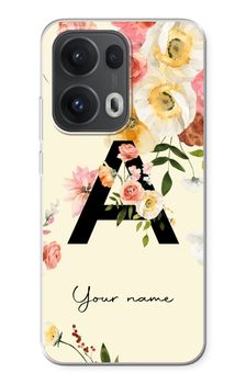 Flirty Flowers Monogram