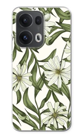 White flower pattern