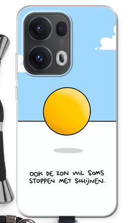 Stoppen met schijnen