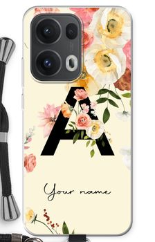 Flirty Flowers Monogram