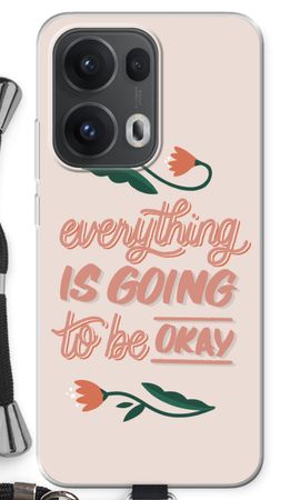 Optimistic flower girl