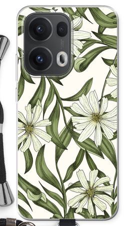 White flower pattern