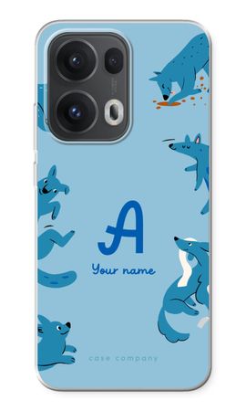 Playful Dogs Monogram